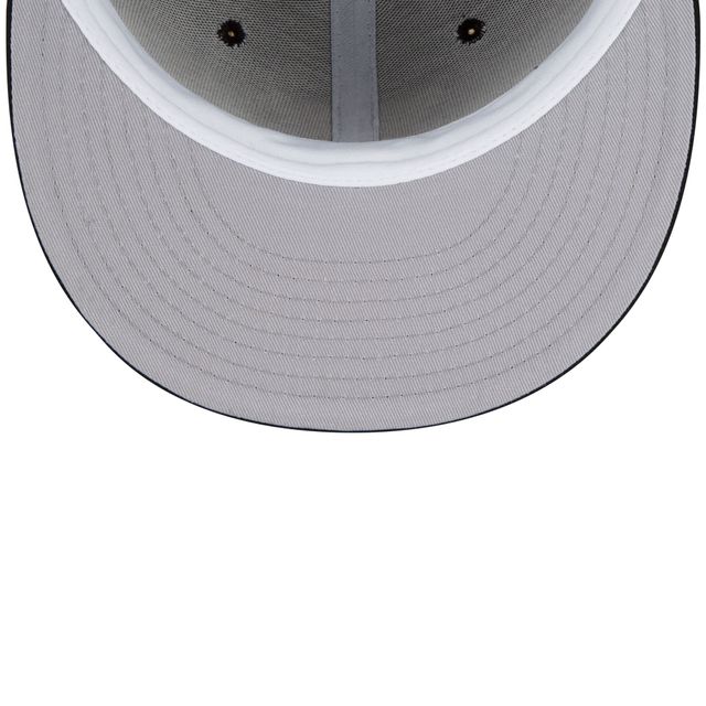 Casquette ajustée 59FIFTY des Chicago Bulls New Era x Just Don pour homme, noire