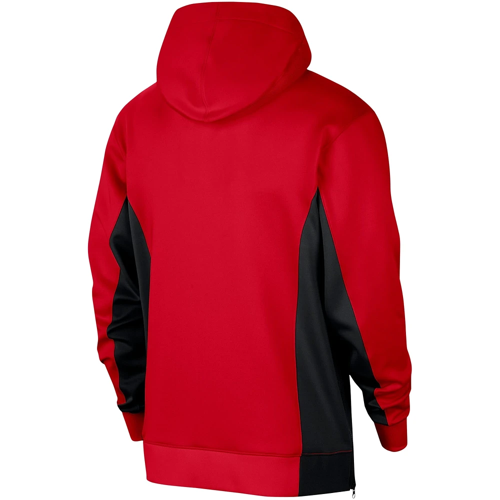 Men's Nike Red Chicago Bulls 2023/24 Authentic Showtime Full-Zip Hoodie