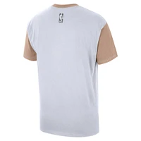 Men's Nike White Chicago Bulls 2024/25 City Edition Courtside Color Block T-Shirt