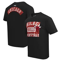Men's Pro Standard Black Chicago Bulls Made To Play Drop Shoulder T-Shirt