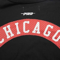 Men's Pro Standard Black Chicago Bulls Made To Play Drop Shoulder T-Shirt