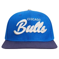 Casquette Snapback Pro Standard Bleu/Marine Chicago Bulls Legacy pour hommes