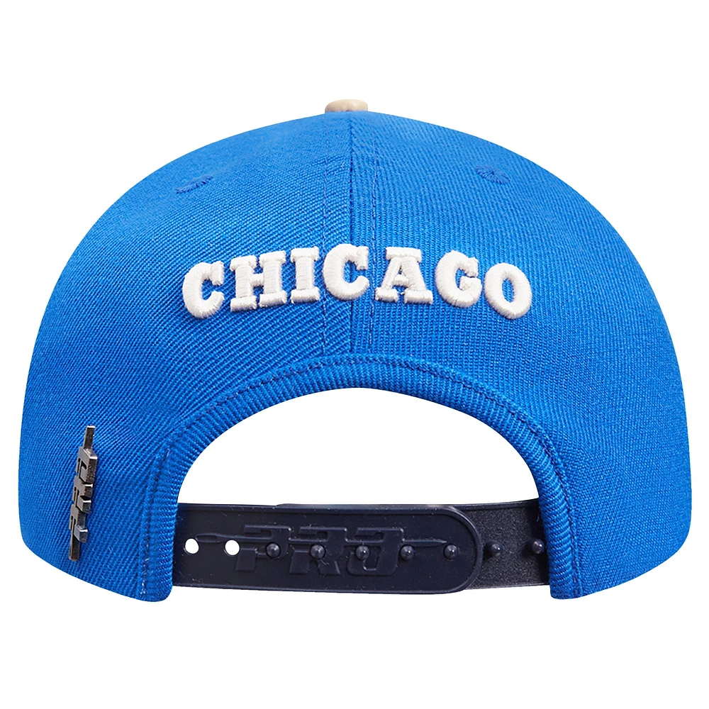 Casquette Snapback Pro Standard Bleu/Marine Chicago Bulls Legacy pour hommes