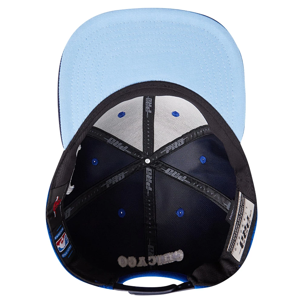 Casquette Snapback Pro Standard Bleu/Marine Chicago Bulls Legacy pour hommes