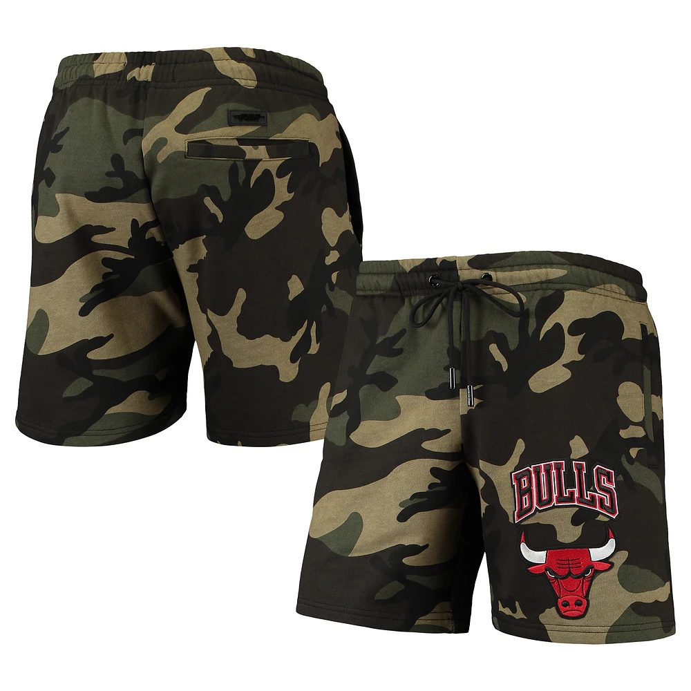 Men's Pro Standard Camo Chicago Bulls Team Shorts