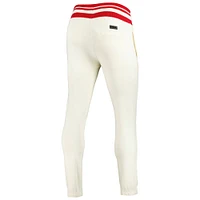 Men's Pro Standard Cream Chicago Bulls Retro Classic Fleece Sweatpants