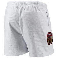 Men's Pro Standard White Chicago Bulls 6x NBA Finals Champions Mesh Capsule Shorts