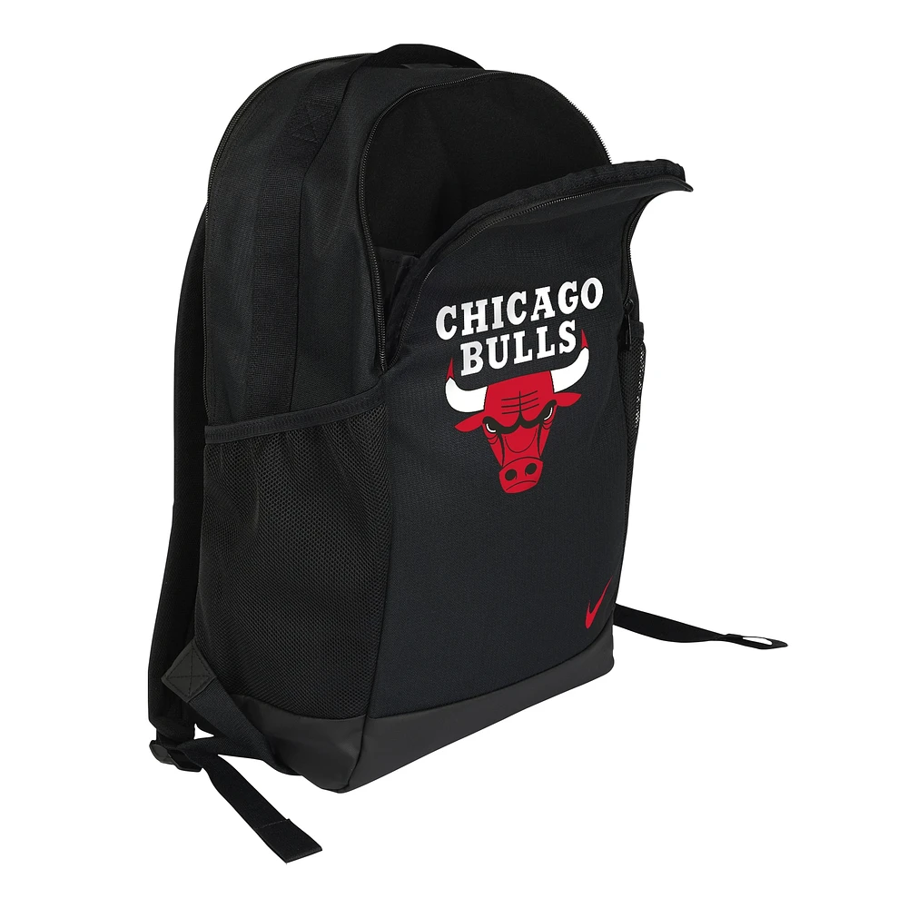 Nike Black Chicago Bulls Brasilia Backpack