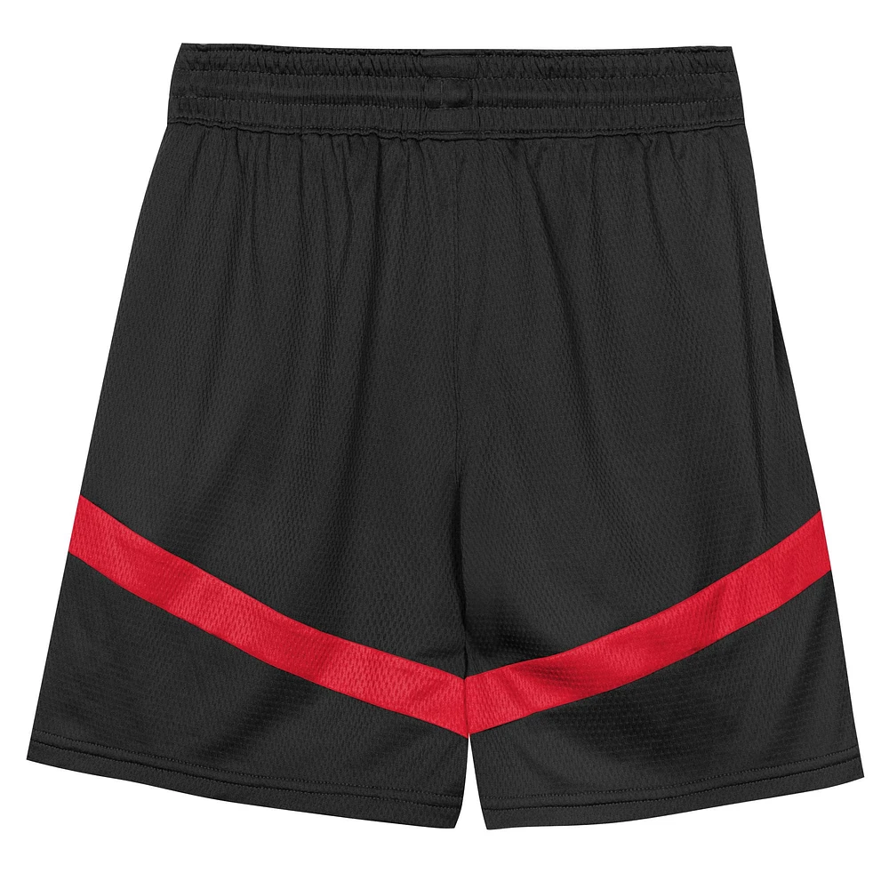 Preschool Black Chicago Bulls Mesh Tank Top and Shorts Set