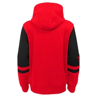Preschool Red Chicago Bulls Straight To The League Full-Zip Hoodie