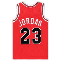 Toddler Mitchell & Ness Michael Jordan Red Chicago Bulls Hardwood Classics 1984/85 Authentic Swingman Jersey