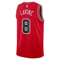 Unisex Nike Zach LaVine Red Chicago Bulls Swingman Jersey - Icon Edition