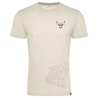 Unisex Sportiqe Cream Chicago Bulls 1966 Collection Comfy Tri-Blend T-Shirt