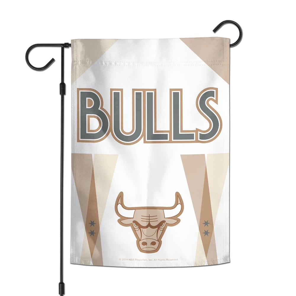 WinCraft Chicago Bulls 2024/25 City Edition 12" x 18" Two-Sided Garden Flag