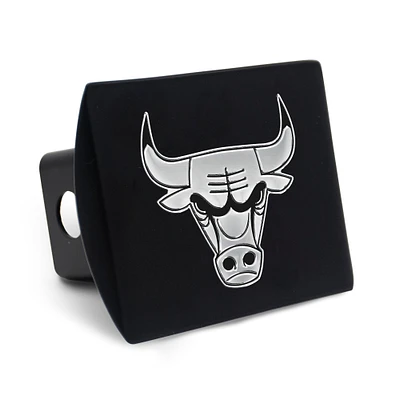 Housse d'attelage WinCraft Chicago Bulls Premium en métal chromé avec logo