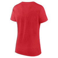 Women's Fanatics  Red Chicago Bulls T-Shirt