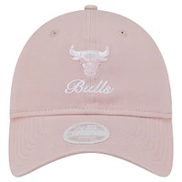 Women's New Era  Pink Chicago Bulls Gameday Preppy 9Twenty Adjustable Hat