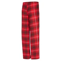 Women's Concepts Sport  Red/Black Chicago Bulls Vector T-Shirt & Flannel Pants Sleep Set