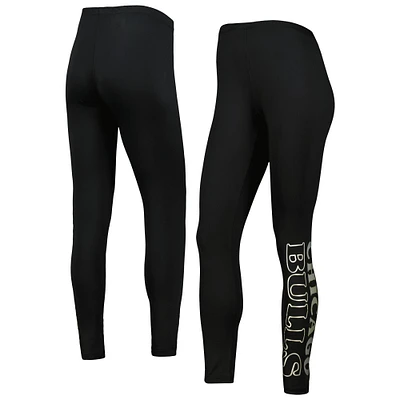 Legging pour femme G-III 4Her by Carl Banks Chicago Bulls Stadium noir