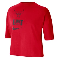 Women's Nike Red Chicago Bulls Essential Boxy T-Shirt