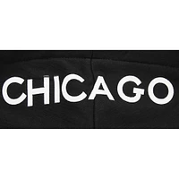 Sweat à capuche court Pro Standard noir Chicago Bulls 2023/24 City Edition pour femme