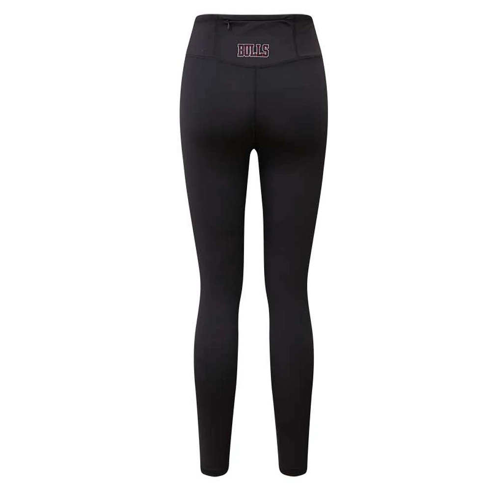 Women's Pro Standard Black Chicago Bulls Classic Lux - Leggings