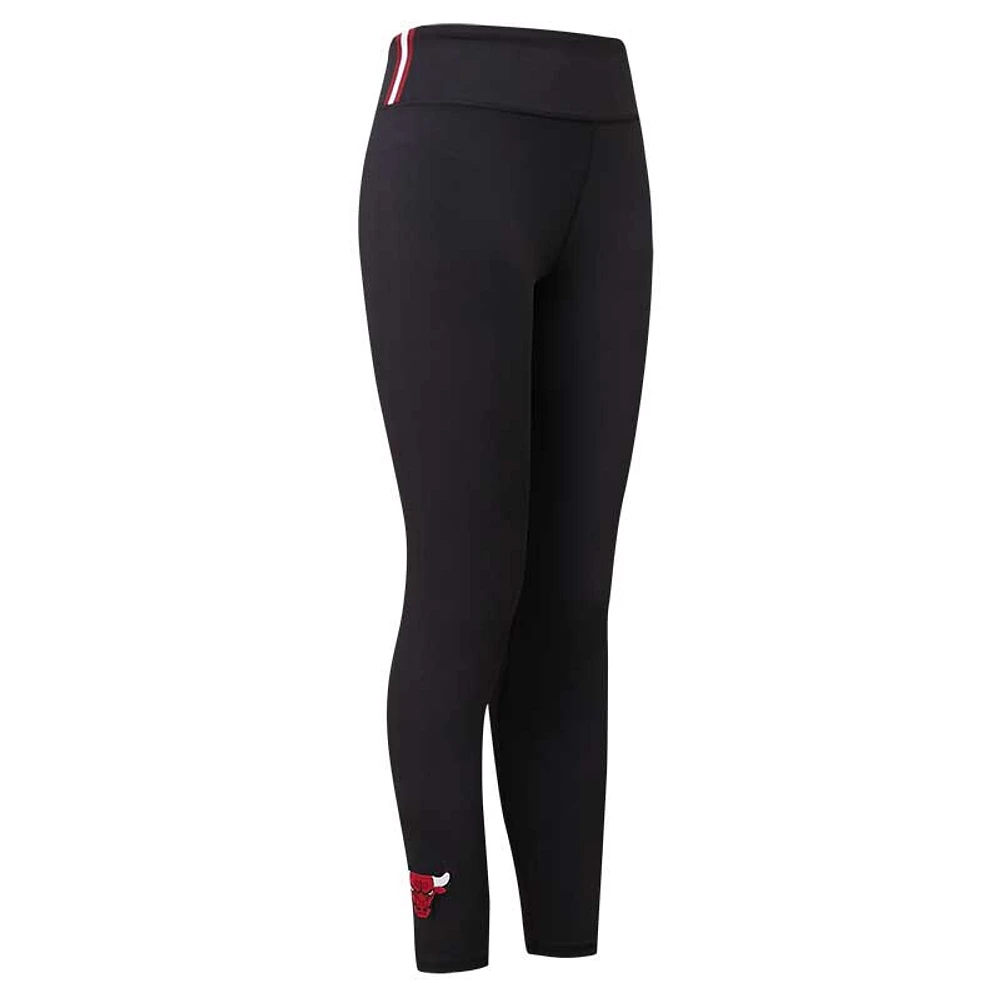 Women's Pro Standard Black Chicago Bulls Classic Lux - Leggings
