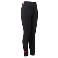Women's Pro Standard Black Chicago Bulls Classic Lux - Leggings