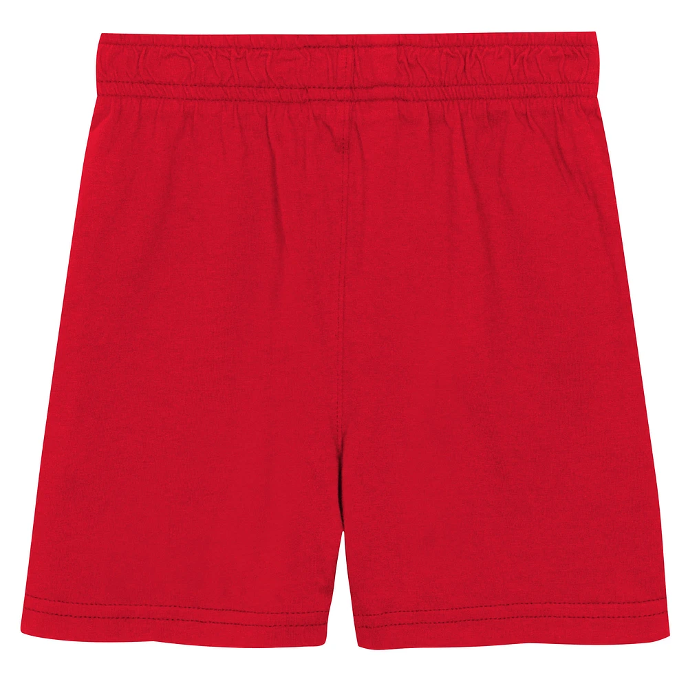 Youth Nike  Red/Black Chicago Bulls Practice T-Shirt & Shorts Set