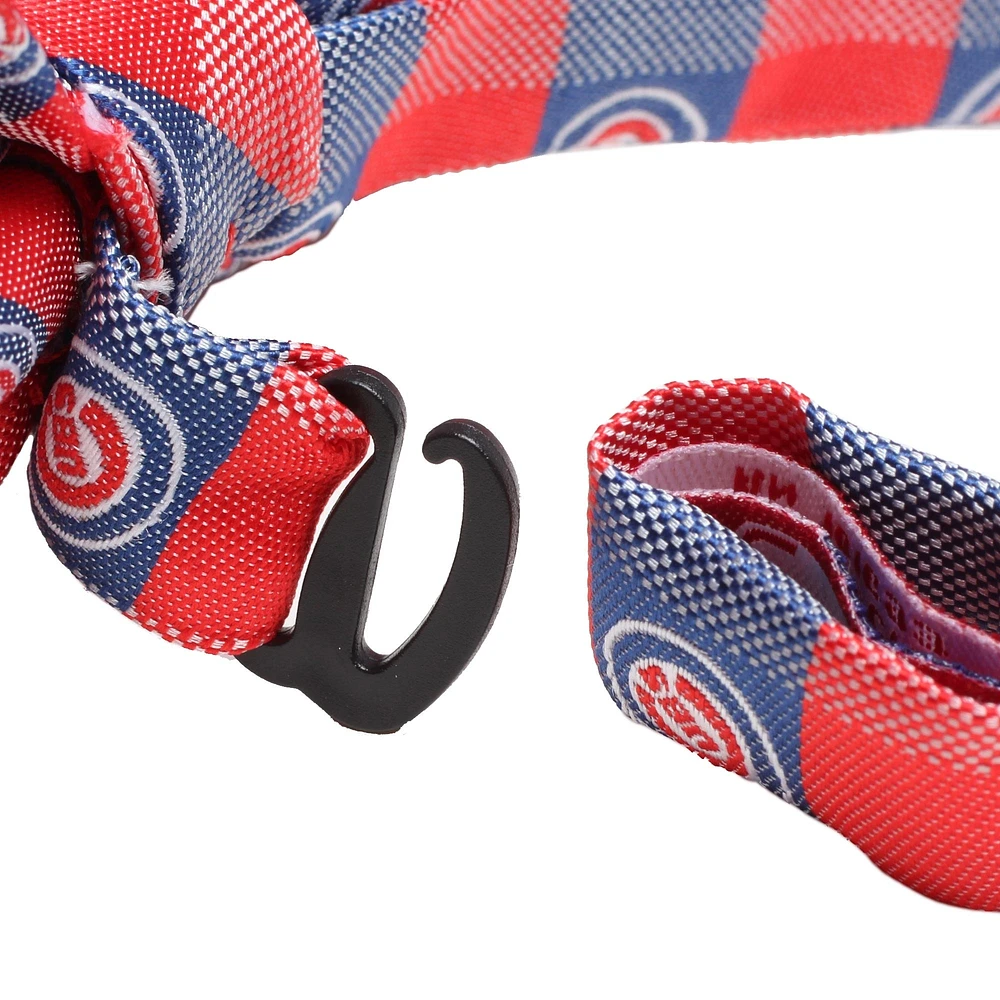 Nœud papillon à carreaux Chicago Cubs