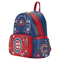 Loungefly Chicago Cubs Floral Mini Backpack