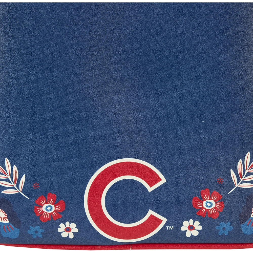 Loungefly Chicago Cubs Floral Mini Backpack