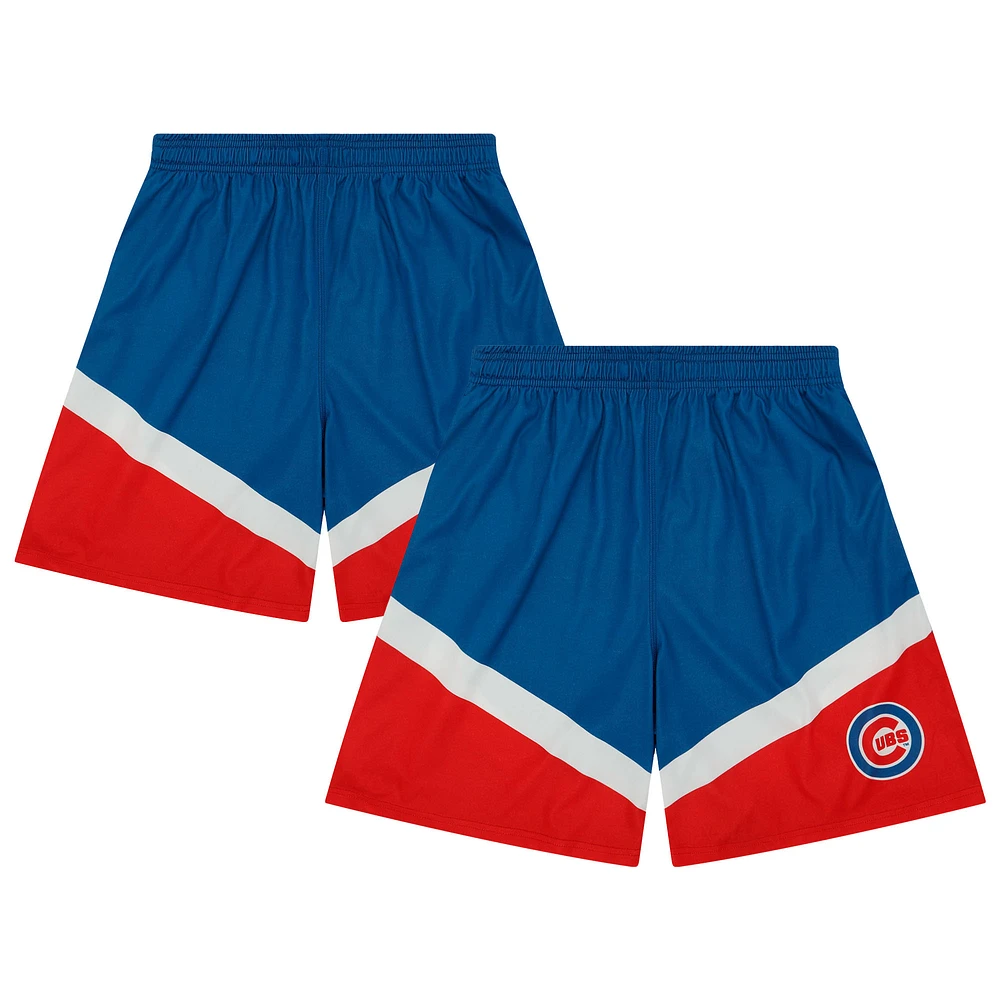 Men's FOCO Royal Chicago Cubs Colorblocked Shorts