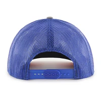 Men's '47 Charcoal Chicago Cubs Slate Trucker Snapback Hat