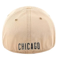 Men's '47 Khaki Chicago Cubs Dusted Franchise Fitted Hat