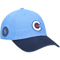 Men's '47 Light Blue Chicago Cubs City Connect Clean Up Adjustable Hat