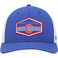 Men's '47 Royal/White Chicago Cubs Spring Training Burgess Trucker Adjustable Hat