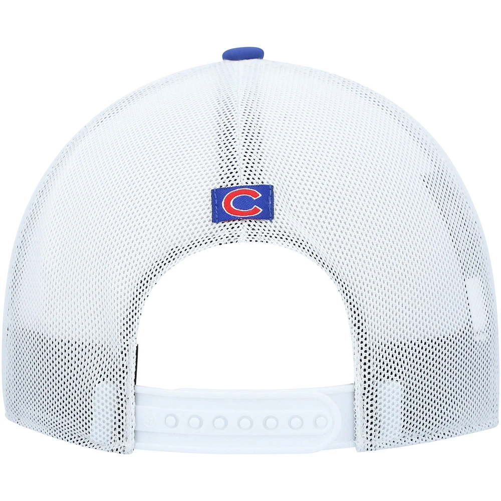 Men's '47 Royal/White Chicago Cubs Spring Training Burgess Trucker Adjustable Hat