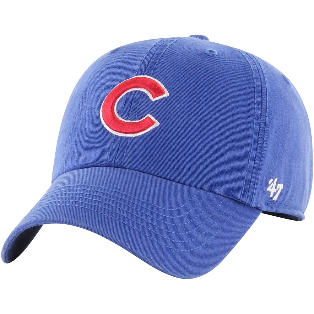 Men's '47 Royal Chicago Cubs Sure Shot Classic Franchise Fitted Hat
