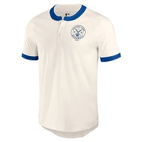 Men's Darius Rucker Collection by Fanatics White Chicago Cubs Henley Raglan T-Shirt
