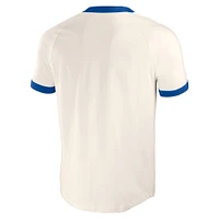 Men's Darius Rucker Collection by Fanatics White Chicago Cubs Henley Raglan T-Shirt