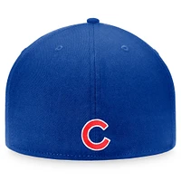 Men's Fanatics Royal/Red Chicago Cubs Fundamental Two-Tone Fitted Hat