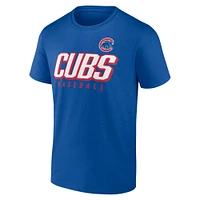 Men's Fanatics Royal/Red Chicago Cubs Player Pack T-Shirt Combo Set