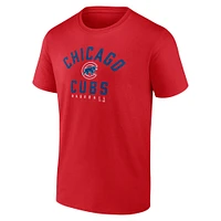 Men's Fanatics Royal/Red Chicago Cubs Player Pack T-Shirt Combo Set