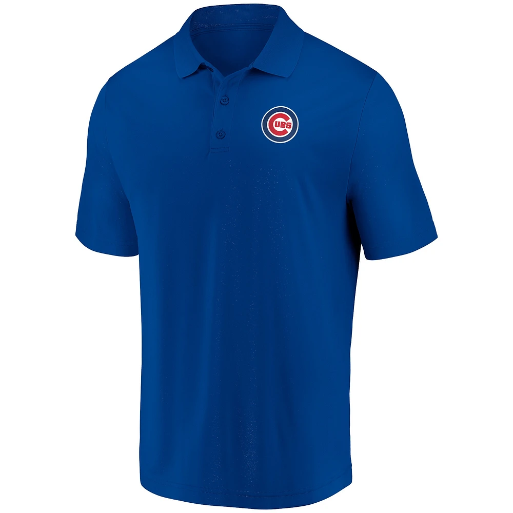 Men's Fanatics Royal/Red Chicago Cubs Polo Combo Pack