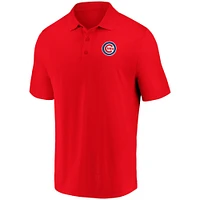 Men's Fanatics Royal/Red Chicago Cubs Polo Combo Pack