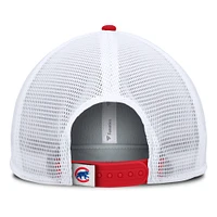 Men's Fanatics Royal/White Chicago Cubs Fundamental Foam Front Snapback Hat