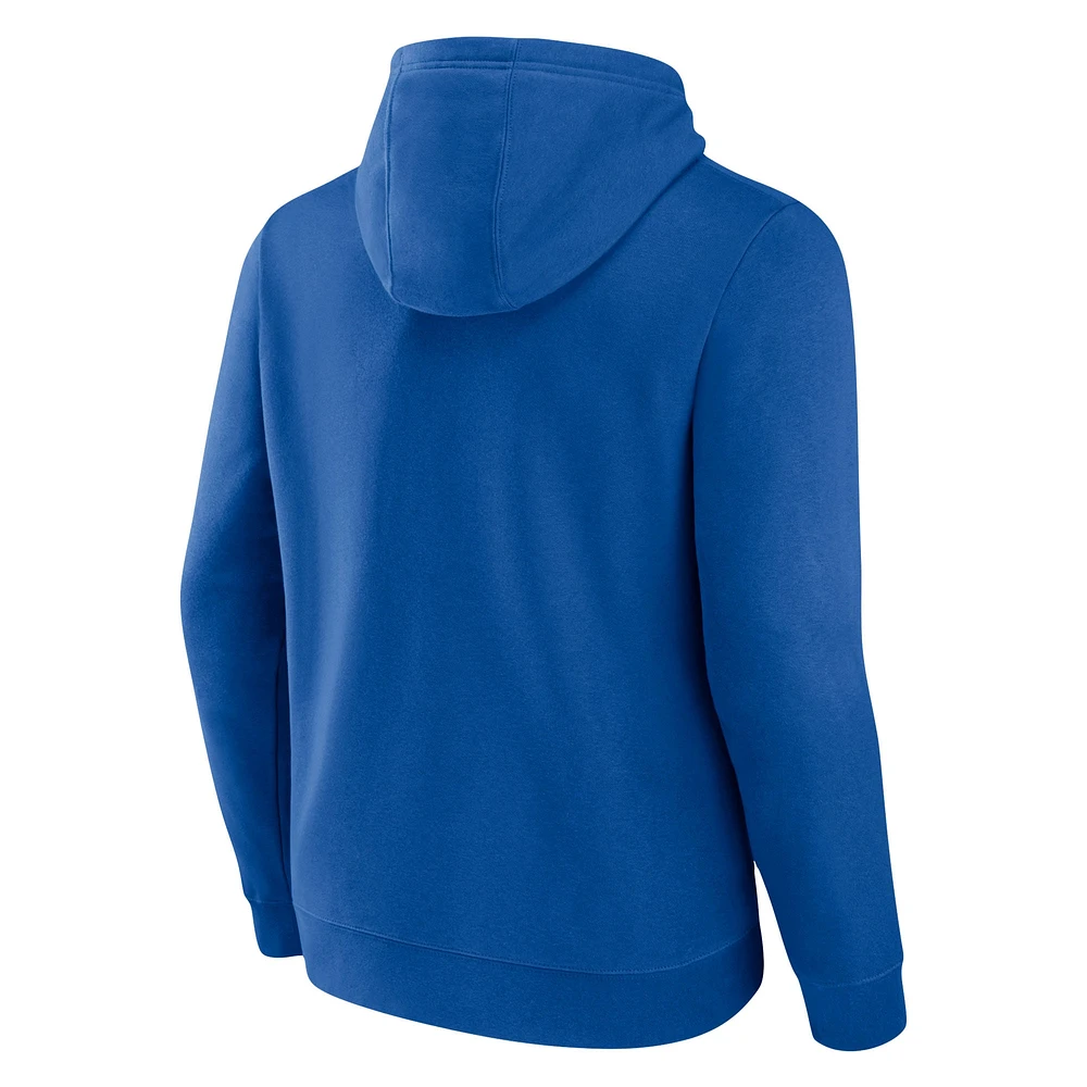 Men's Fanatics Royal Chicago Cubs Big & Tall Utility Pullover Hoodie