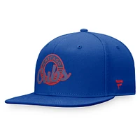 Men's Fanatics Royal Chicago Cubs Circle Script Snapback Hat