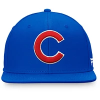 Men's Fanatics Royal Chicago Cubs Core Adjustable Snapback Hat
